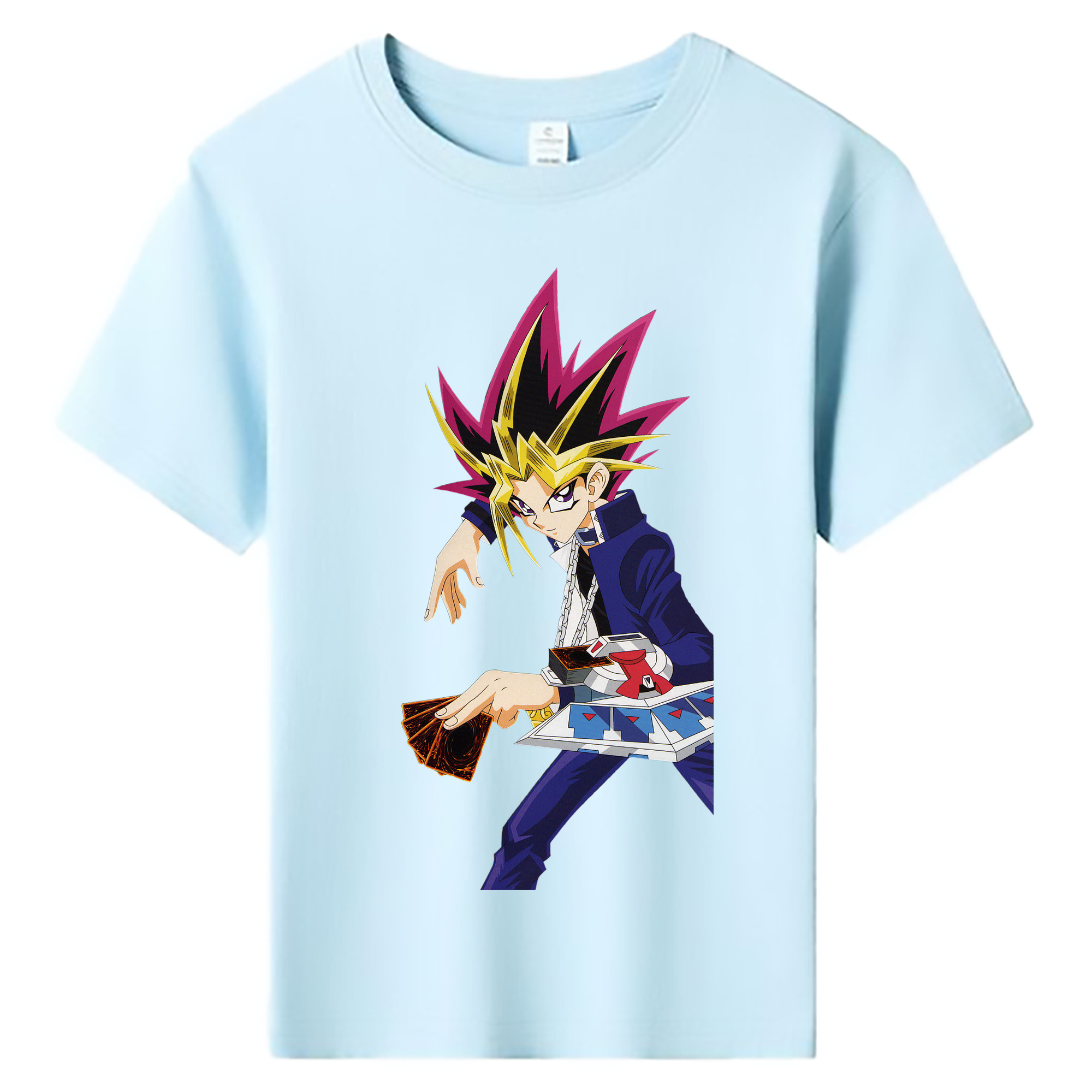 （画像用） 遊☆戯☆王 Yu-Gi-Oh! 綿100％キッズTシャツ（フロントプリント）